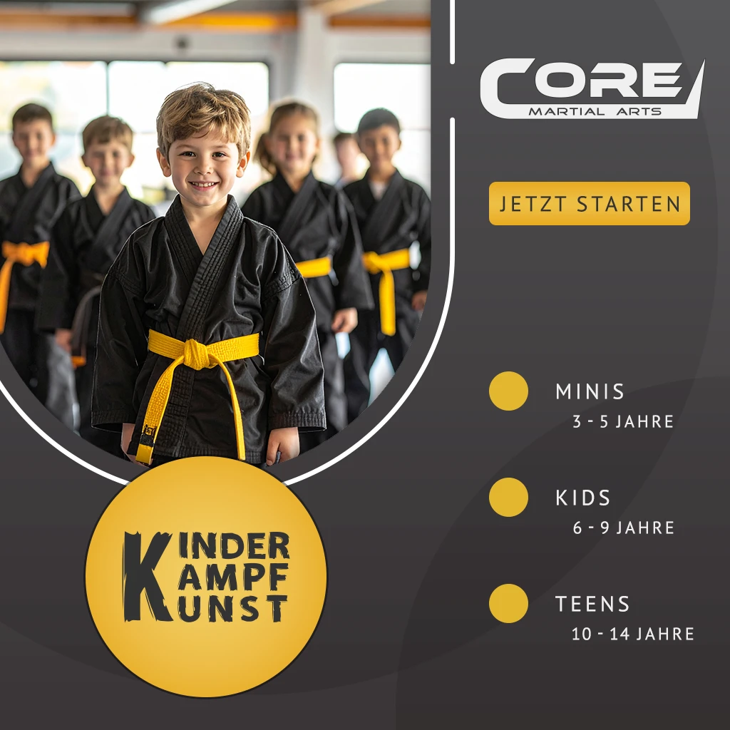 Jugendliche üben Kampfkunst in Berlin